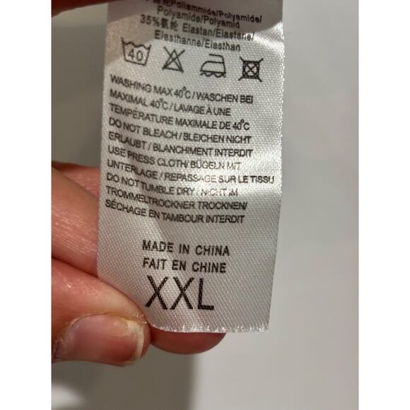 New RS Love Crop Tank Camisole Top Sz XXL White Lace Babydoll Festival Sexy - Picture 4 of 8